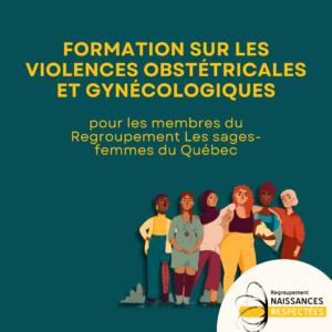 Formation sur les violences obstétricales et gynécologiques