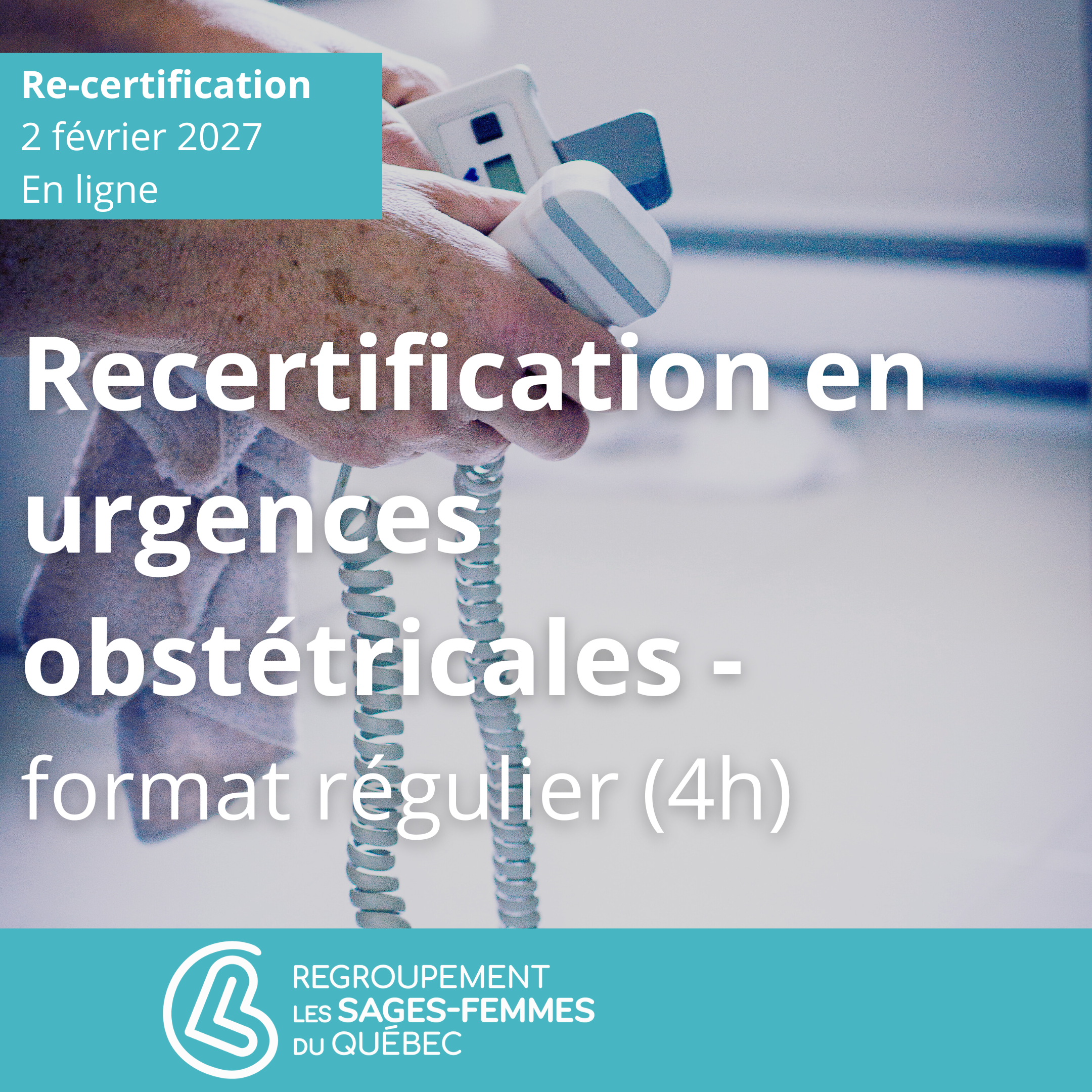 Recertification en urgences obstétricales (FUO) - 2 février 2027