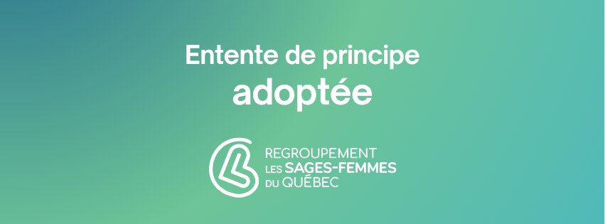 Communiqué de presse : Une entente qui renforce le rôle de première ligne des sages-femmes du Québec